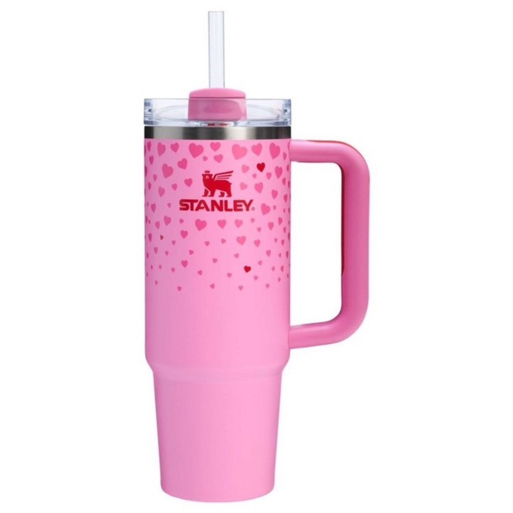 Stanley 30 oz Stainless Steel H2.0
Flowstate Quencher Tumbler Sweet
Hearts